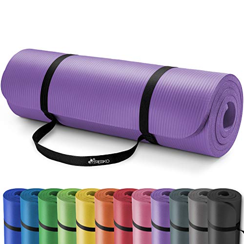 Tapis Gym Yoga confortable violet